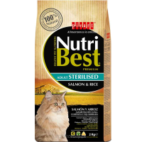 PICART Kot NutriBest Cat Adult Sterilised 8kg kastrowany / sterylizowany