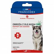 Francodex Obroża z olejkiem CBD dla dużego psa 75cm