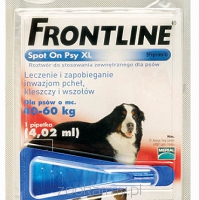 FrontLine Pies XL 40kg - 60kg 1 pipeta