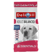 Delimill Pies  All Breed BALANCED Chicken & Fish / Iso-dog Essential Light / Senior 14kg - dawny BIOMILL Light
