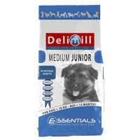 Delimill Pies Essentials MEDIUM JUNIOR Chicken & Fish 15kg - dawny BIOMILL