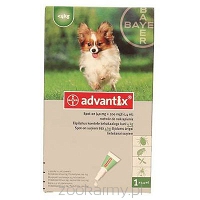 BAYER Advantix dla psa do 4kg  1szt - na pchły i kleszcze