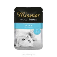Miamor Kot oryginalna Ragout Royale łosoś 100g - saszetka