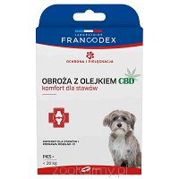 Francodex Obroża z olejkiem CBD dla psa 60cm