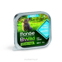 MONGE BWILD Cat Grain Free ANCHOIS pasztet 100G