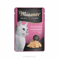 Miamor Kot oryginalna Feine Filets tuńczyk i kraby 100g - saszetka