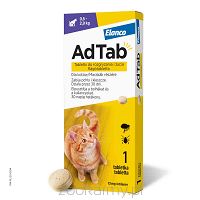 Tabletka na pchły i kleszcze KOT 0,5-2kg AdTab zamiast Simparica / Bravecto