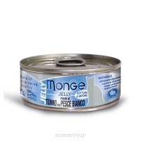 Monge JELLY Cat tuńczyk / biała ryba w galarecie 80g
