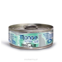Monge JELLY Kitten tuńczyk / aloes w galarecie 80g
