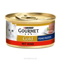 Gourmet Gold Kot ORYGINALNY NIEMIECKI wołowina, pasztet 85g