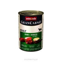 ANIMONDA Pies GranCarno Adult wołowina, jeleń i jabłko 400g