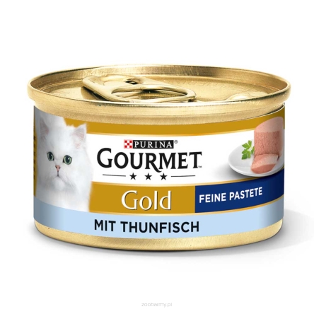 Gourmet Gold Kot ORYGINALNY NIEMIECKI tuńczyk, pasztet 85g